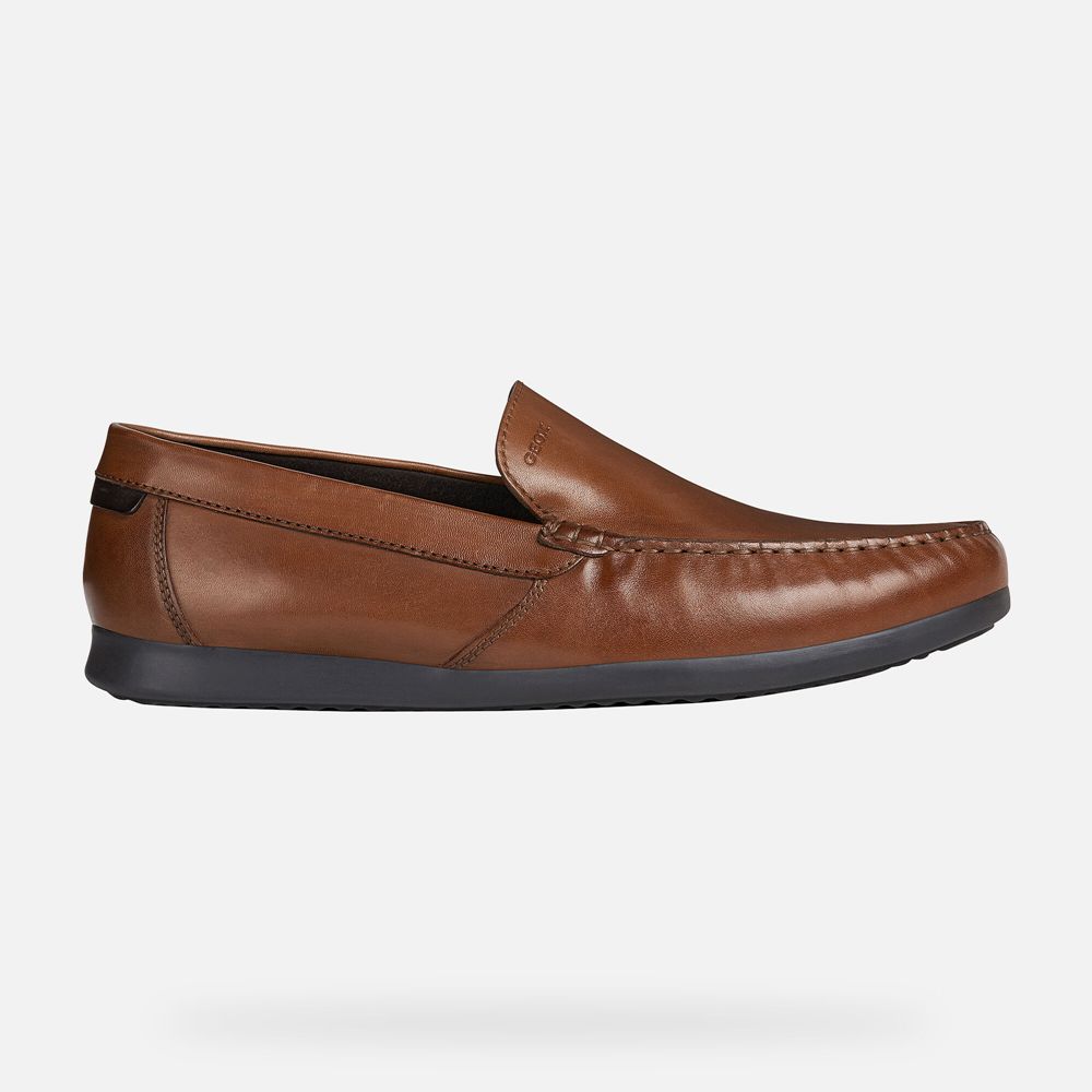 Geox Loafers Brown Sile - Geox Mens Shoes - OHTBEW376